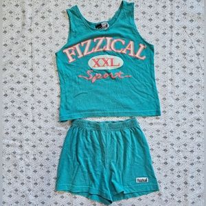 Fizzical Vintage 80s Athletic Set